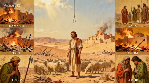 Amós (1) CAP. 1, 2 e 3. O Rugido do Leão: Julgamento das Nações e de Israel