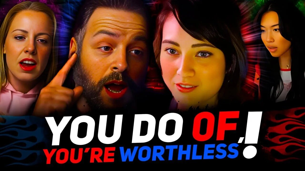 Rachael STORMS the Panel to ROAST 3 Annoying Feminists w/ Andrew in Heated Bodycount Debate