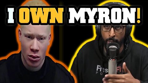 Myron ROASTS A BLM Activists With FACTS For BANNING Myron On Twitter X