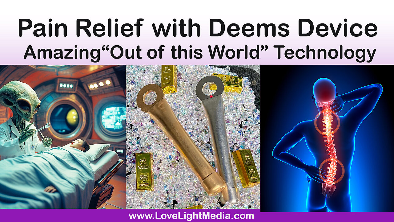 Pain Relief with Off Planet Technology with The Deems Device