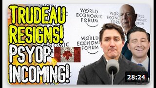 TRUDEAU RESIGNS! PSYOP INCOMING! - New WEF Puppet Pierre Poilievre & The North American Union