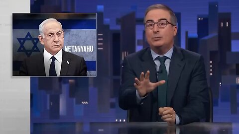 John Oliver Exposing Israel, Hmm.. This Is The Stage We Are In-Saving Israel For Last