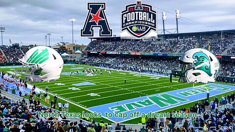 North Texas is heading to Tulane for the AAC Championship