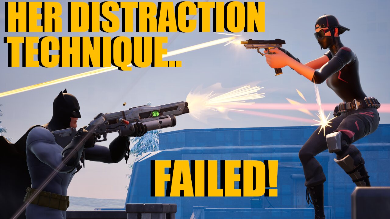 Mysterious Character ATTEMPTS to distract me with her moves!.. Fortnitemares