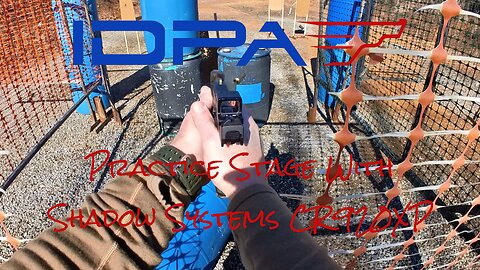 Range day - mini IDPA practice stages with Shadow Systems CR920XP