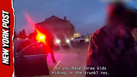 Colorado man busted hiding three kids in his trunk of his car