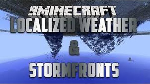 Minecraft Mod showcase Hurricanes,hail,tornadoes & more