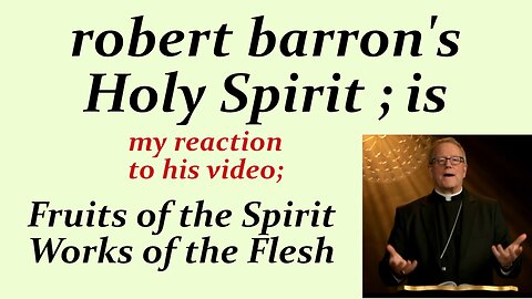 fruits of the spirit | robert barron