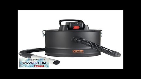 VEVOR Ash Vacuum Cleaner 15L 10 Kpa for Fireplaces Pellet Stoves Grills Review