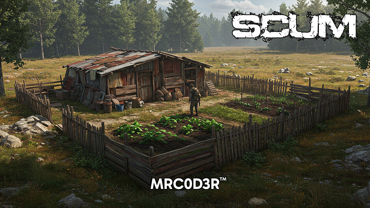 SCUM: Setting Up A Homestead #gaming