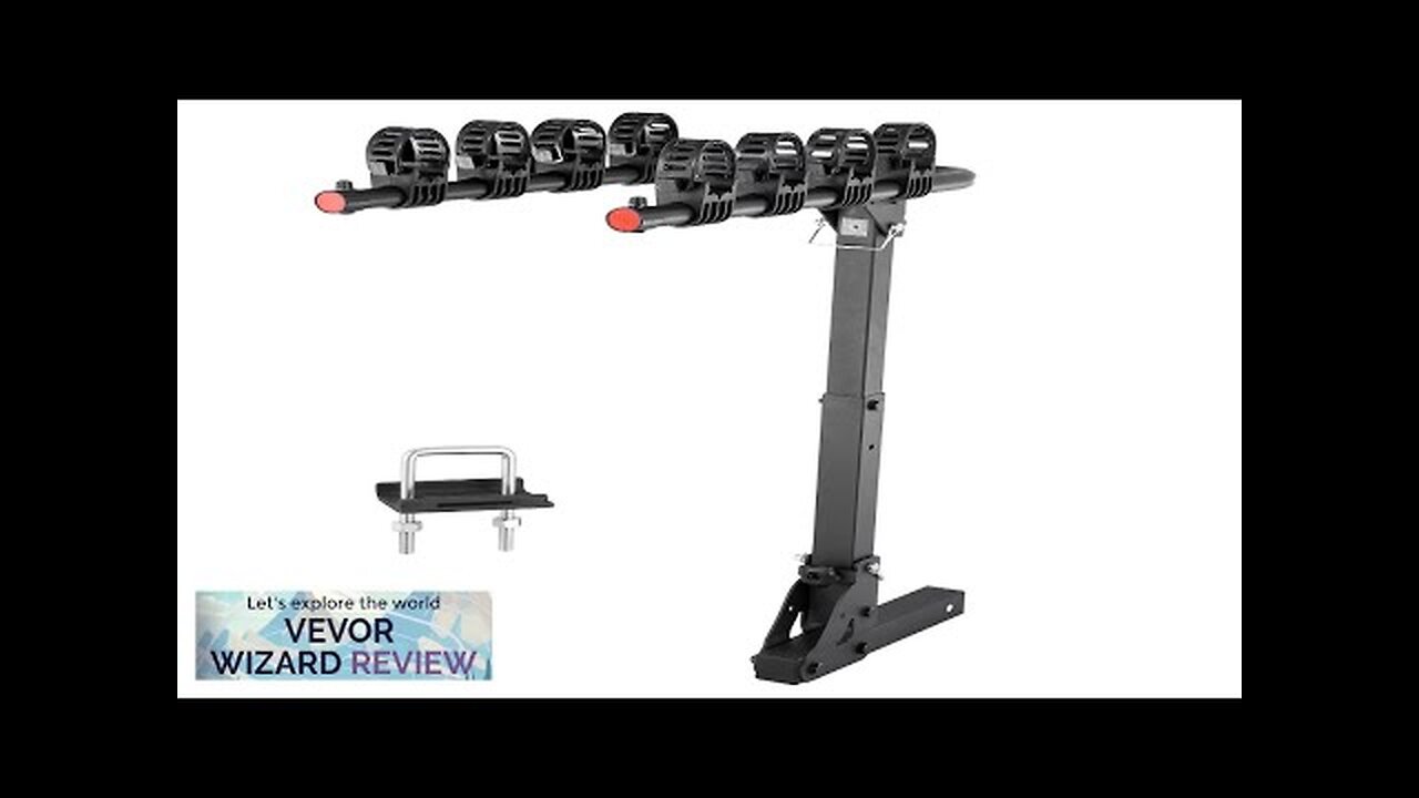The Rumble Rack VEVOR Hitch Mount Bike Rack 4-Bike Carrier Rack 150 LBS Capacity Bike ...