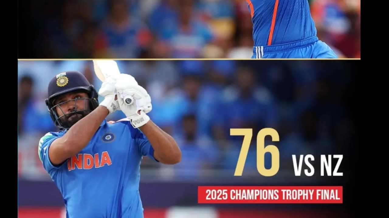 The 76 number is good for Indian Cricket, it gave us two ICC Titles. Hats off to RO-KO