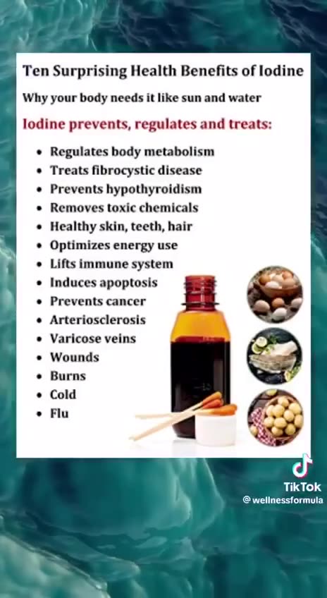 Benefits of IODINE