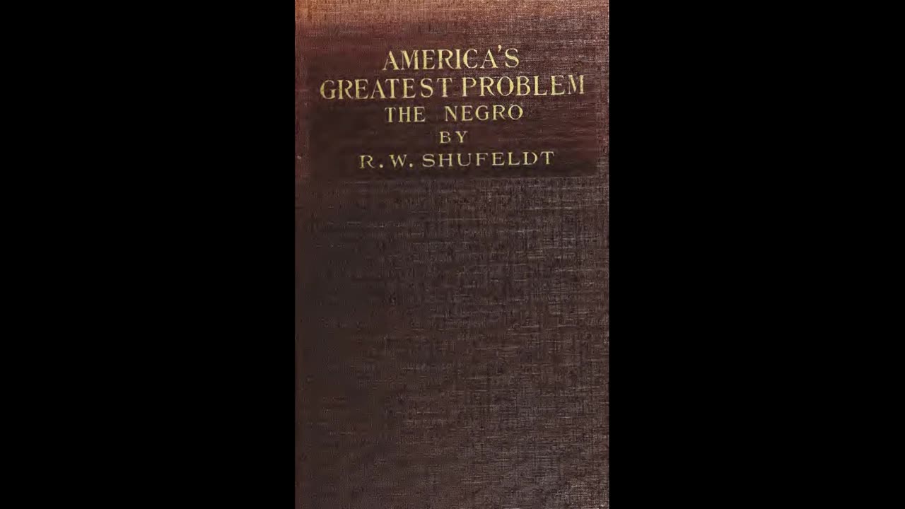 Americas Greatest Problem: the Negro by R.W. Shufeldt. Chapter 11 part 2.