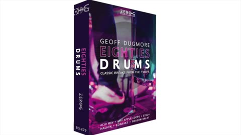 Zero-G Eighties Drums - Classic Breaks from the 1980s played by Geoff Dugmore DEMO