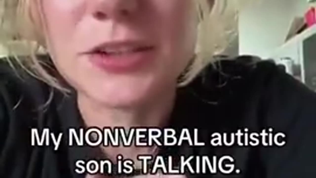 A mother who has an autistic child