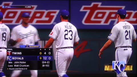 MLB The Show: Kansas City Royals vs Minnesota Twins (S24 G143)