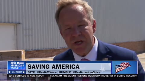BRIAN GLENN ON THE GROUND AT THE VAPE FACILITY RAID WITH THE TRUMP ADMIN