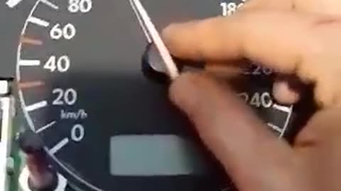 I Changed the speed