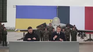 Zelensky in Paris to Sign Agreement to Buy Rafael Fighter Jets + Armaments