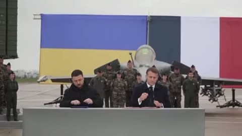 Zelensky in Paris to Sign Agreement to Buy Rafael Fighter Jets + Armaments