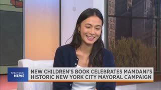 Children's author tranforms Mamdani's campaign walks into a book