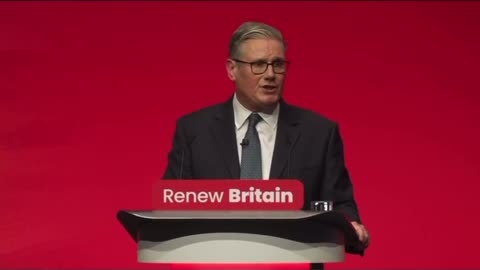 Starmer at Labour's annual conference: "Free speech is a British value and we have