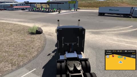 American Truck Simulator 2025-Quick Run Fuel & Rest
