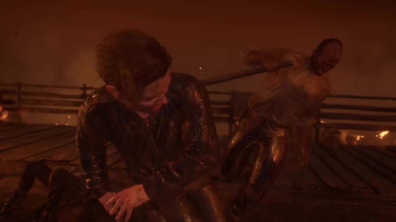 Fighting off the Hammer Brute Warrior ( Boss Fight ).