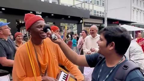 Harinam Sankirtan in Karlsruhe, Germany September 2025