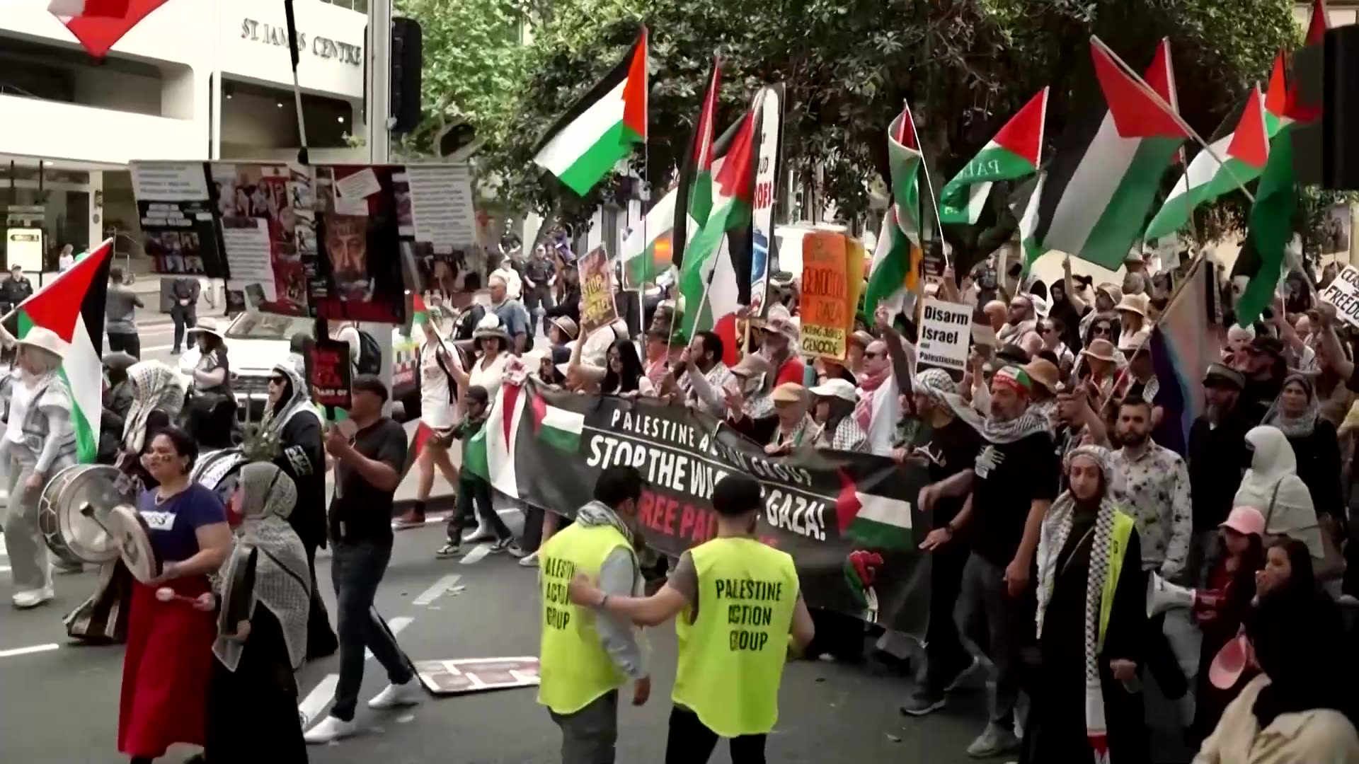 Australia pro-Palestinian rally draws tens of thousands