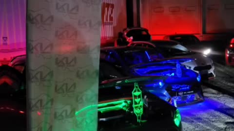 Kia Freunde Saarland car gang - Custom LED Bonnet/Hood Holder Prop Display Video Showcase. 🚗🇩🇪