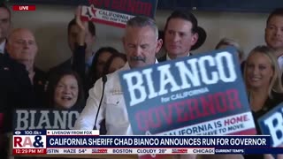 Riverside County Sheriff Chad Bianco running for CA Governor