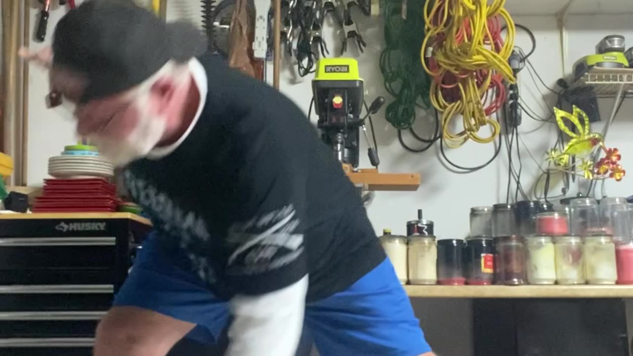 Core Work... Side-Lunge Windmills!