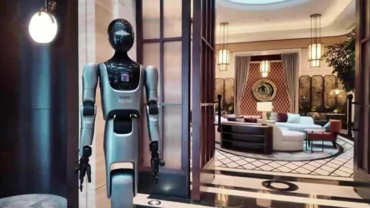 World’s first hotel staffed by humanoid robots debuts at China’s Shanghai airport