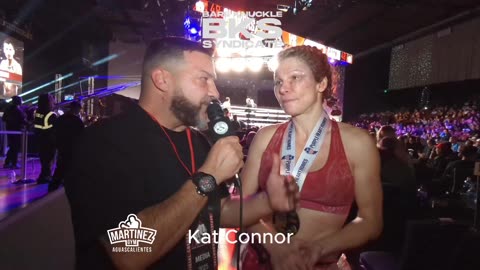 Kat Connor Becomes #1 Contender at BKB 48 After Dominant Win | Bare Knuckle Syndicate Interview