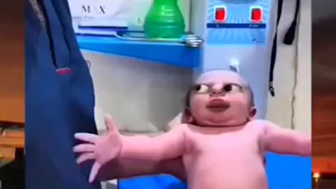 New Born Baby Checking by a Doctor