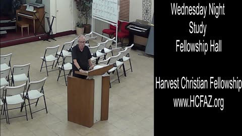 Wednesday Night - Pastor Toby Ramsey