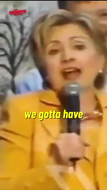 Hillary Clinton must be a racist check out the video.