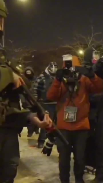 Internet, do your thing. Find this rioter in St. Paul who hit a federal officer with a heavy object.