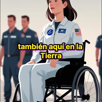 Ingeniera parapléjica rompe barreras y viaja al espacio