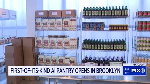 First-of-its-kind AI food pantry opens in NYC