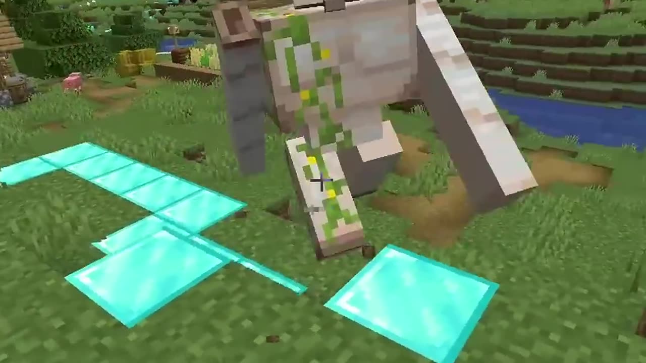 Minecraft, But Everything I Touch Turns Into Diamond Blocks - Object - ClickHive