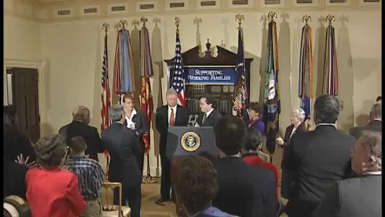 Video Recordin... - Video Recording of President William Jefferson Clinton's Rem - MT09297 04DEC1998