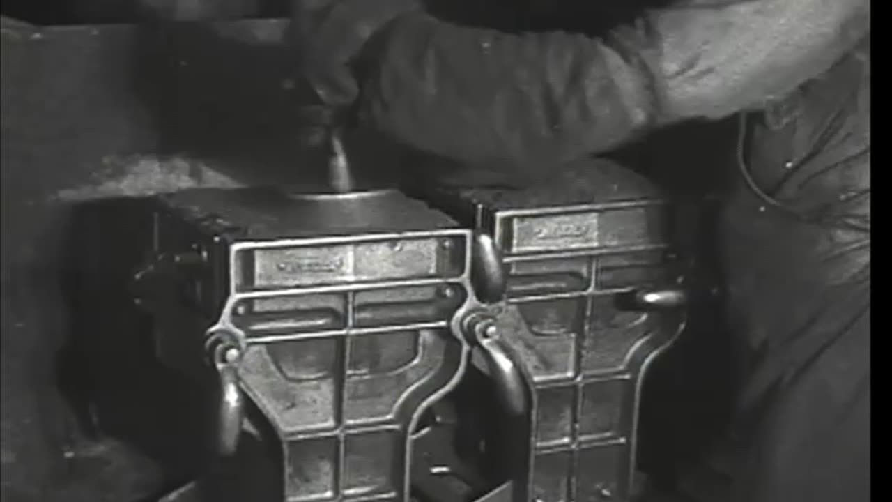 Henry Ford and People Casti... - Henry Ford and People Casting and Milling at the Rouge - fc-fc-2176