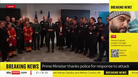 Prime Minister Sir Keir Starmer visits Manchester in the wake of synagogue attack