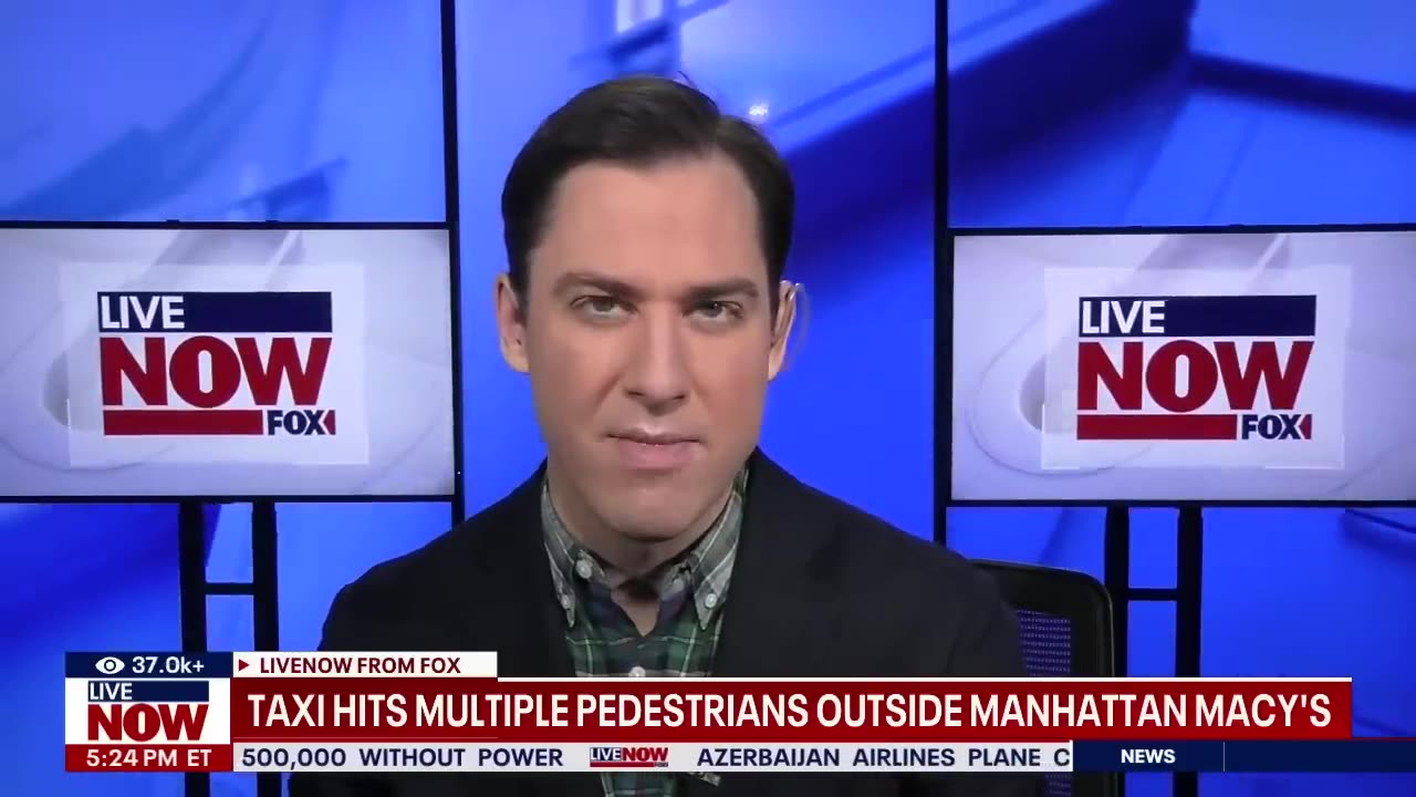 BREAKING: Taxi hits multiple pedestrians in NYC on Christmas day