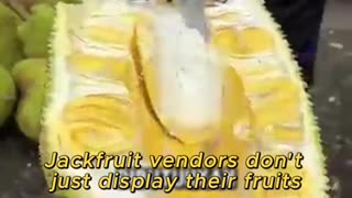 Jackfruit Cutting Skills So Satisfying!
