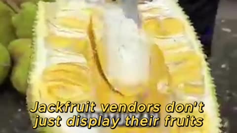 Jackfruit Cutting Skills So Satisfying!
