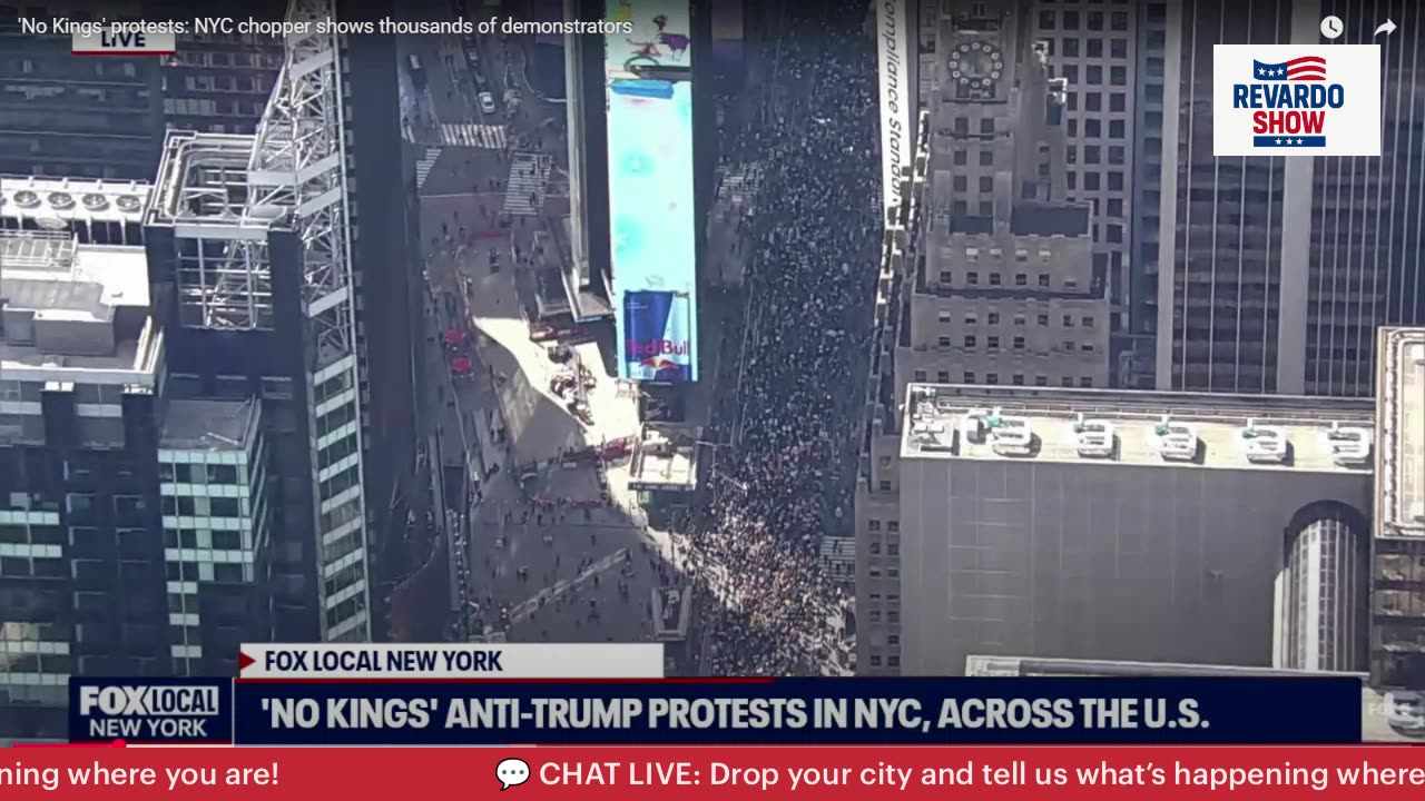 🔴 BREAKING: “NO KINGS” PROTESTS CONTINUE NATIONWIDE — DEVELOPING NOW